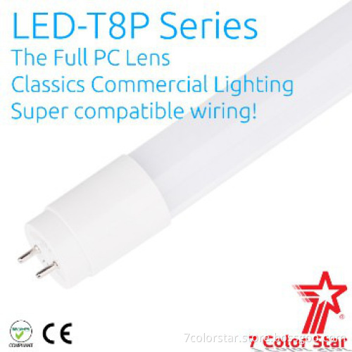 24W Plastic LED Light Tube with CRI> 80